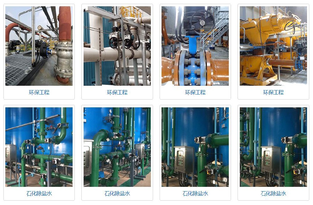 进口阀门在环保工程石化除盐水案例应用